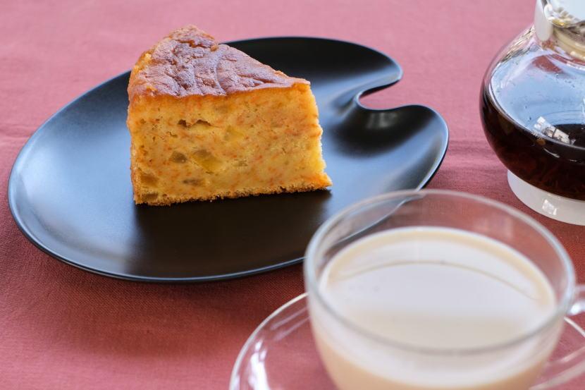 ニンジンと柚子のケーキ（キャロットケーキ）part2