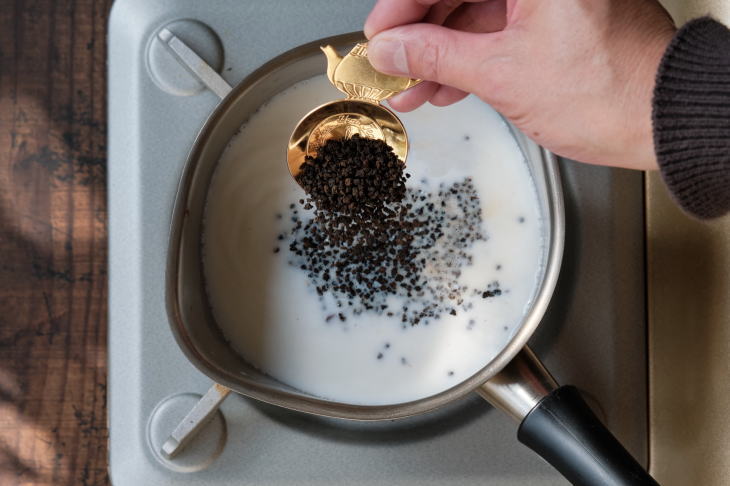 ロイヤルミルクティー＝チャイの作り方・カフェ用