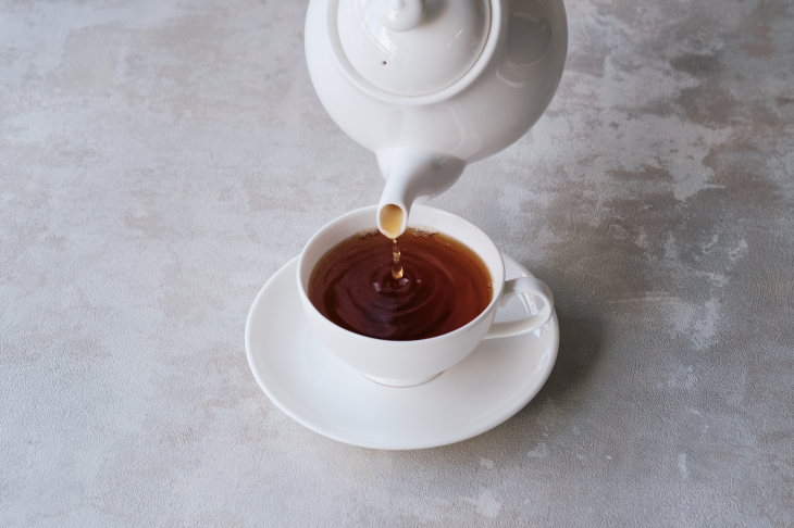 ストレートティーのいれ方・カフェ用