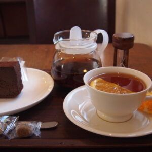 ティークラブを選んでいるカフェ