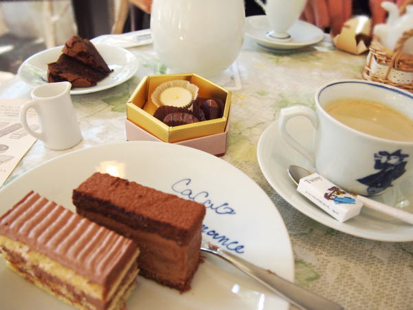 チョコレートと紅茶のペアリングアールグレイ