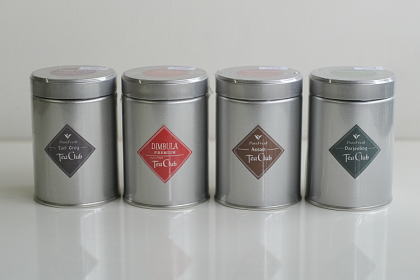ピュアダージリン・アッサムCTC・ディンブラ・アールグレイ4缶セット