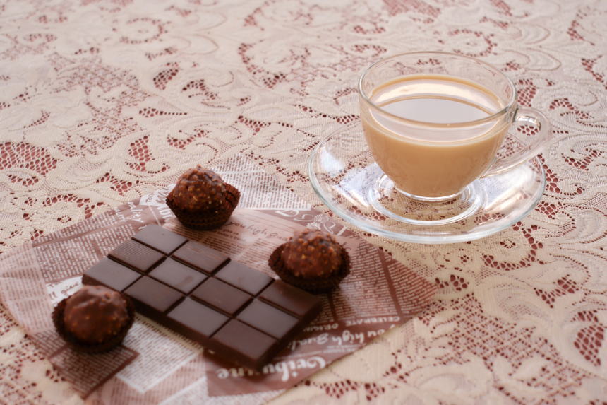 チョコレートと紅茶