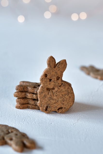 ウサギの形の紅茶クッキー